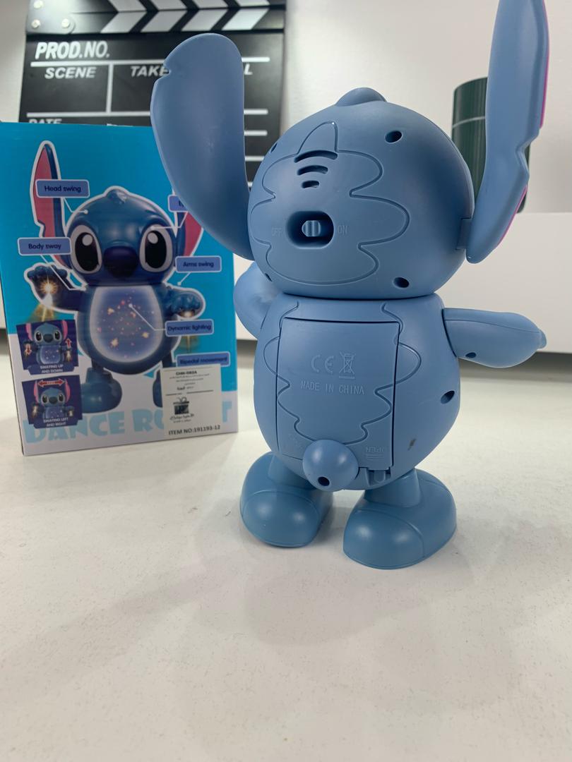 Jouet Danseur Interactif Musical Stitch avec Lumières – لعبة ستيتش الراقصة